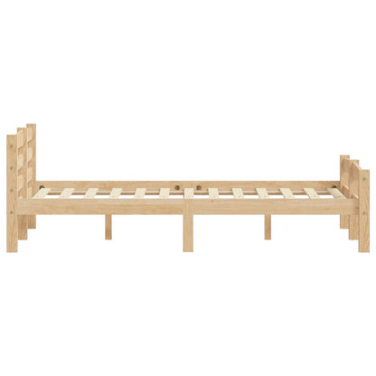 Giroletto senza Materasso 120x200 cm in Legno Massello di Pino | homemem39