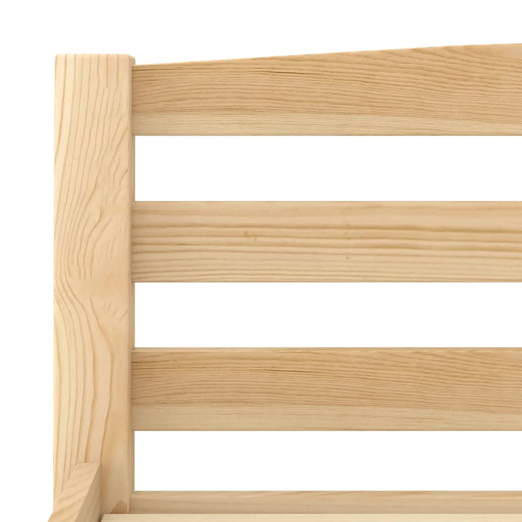 Giroletto senza Materasso 120x200 cm in Legno Massello di Pino | homemem39