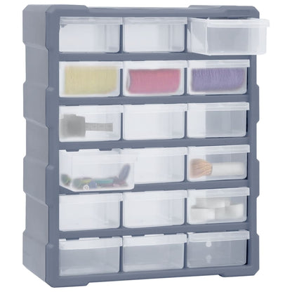 Mobile Contenitore con 18 Cassetti Medi 38x16x47 cm