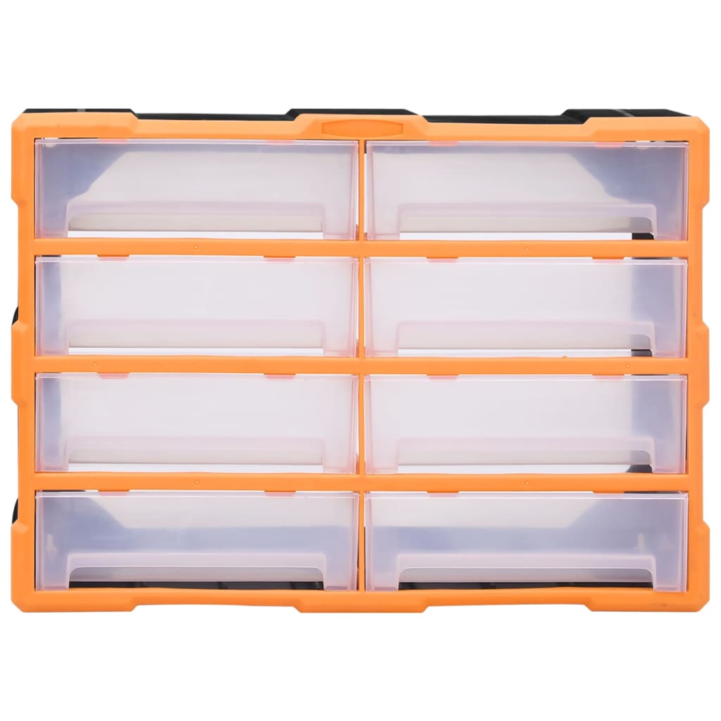 Mobile Contenitore con 8 Cassetti Grandi 52x16x37 cm | homemem39