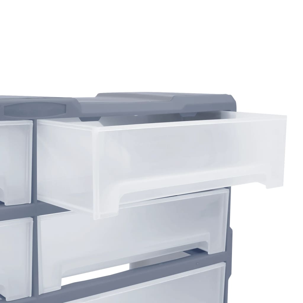 Mobile Contenitore con 8 Cassetti Grandi 52x16x37 cm