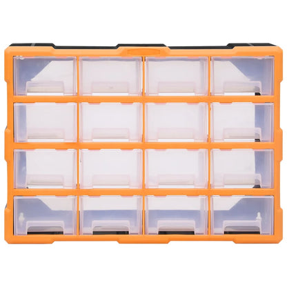Mobile Contenitore con 16 Cassetti Medi 52x16x37 cm | homemem39