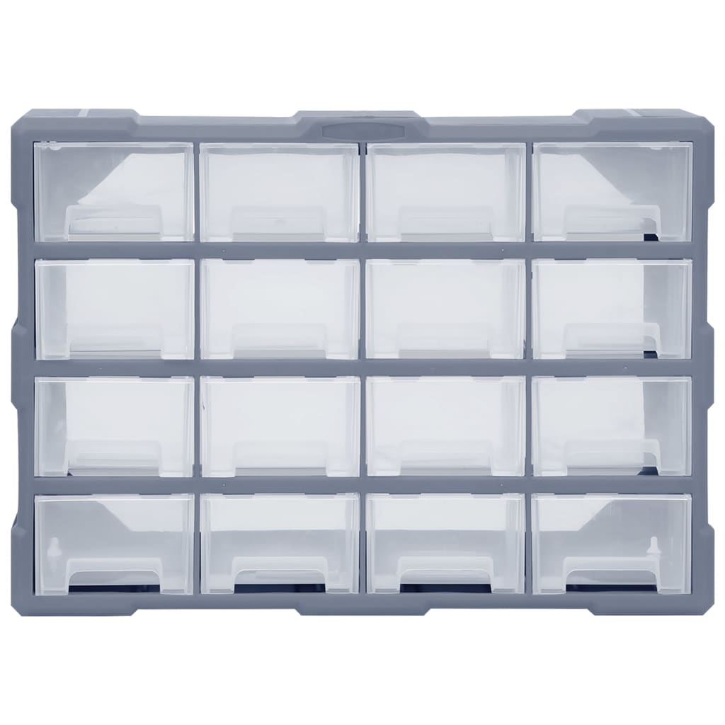 Mobile Contenitore con 16 Cassetti Medi 52x16x37 cm - homemem39