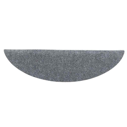 Tappetini per Scale Adesivi 10 pz 56x17x3 cm Grigio Chiaro - homemem39