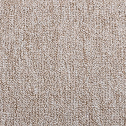 Tappetini per scale 10 pz 65x24x4 cm Marrone chiaro Semicircolari Grandi