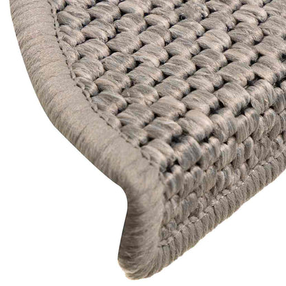 Tappeti Autoadesivi Scale Aspetto Sisal 15pz