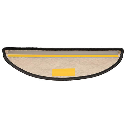 Tappeti Autoadesivi Scale Aspetto Sisal 15pz 65x21x4 Antracite | homemem39