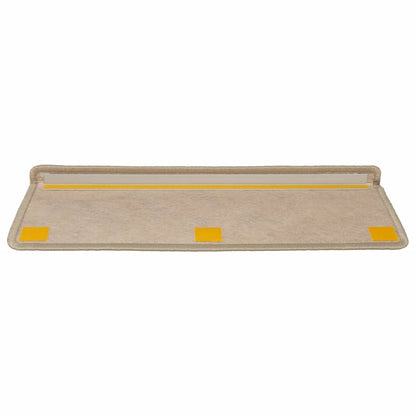 Tappeti Autoadesivi Scale Aspetto Sisal 15 pz 65x21x4 cm Sabbia | homemem39