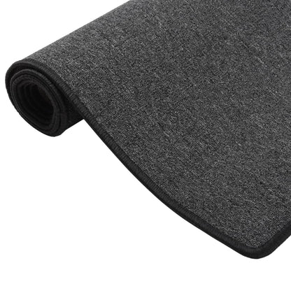 Tappeto Corsia Antracite 80x250 cm - homemem39