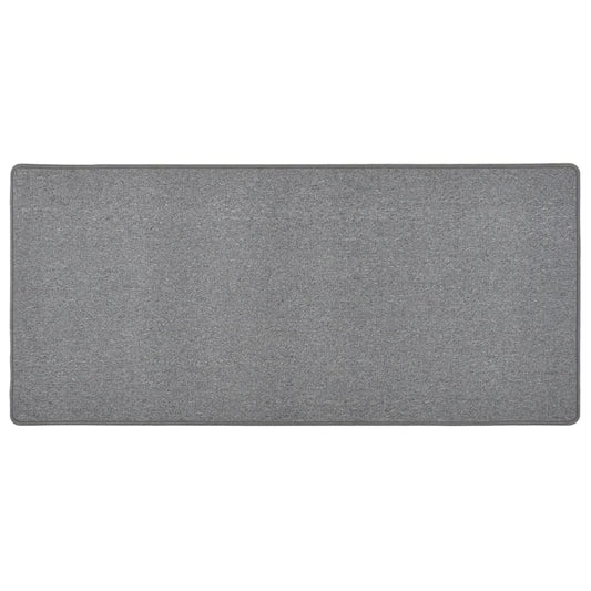 Tappeto Corsia Grigio Scuro 80x150 cm