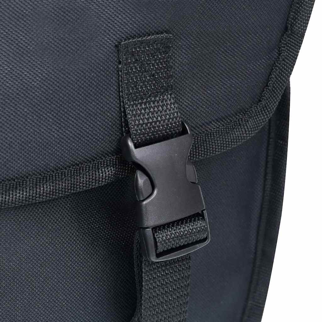 Borsa Singola Bicicletta Impermeabile per Portapacchi 21 L Nero | homemem39