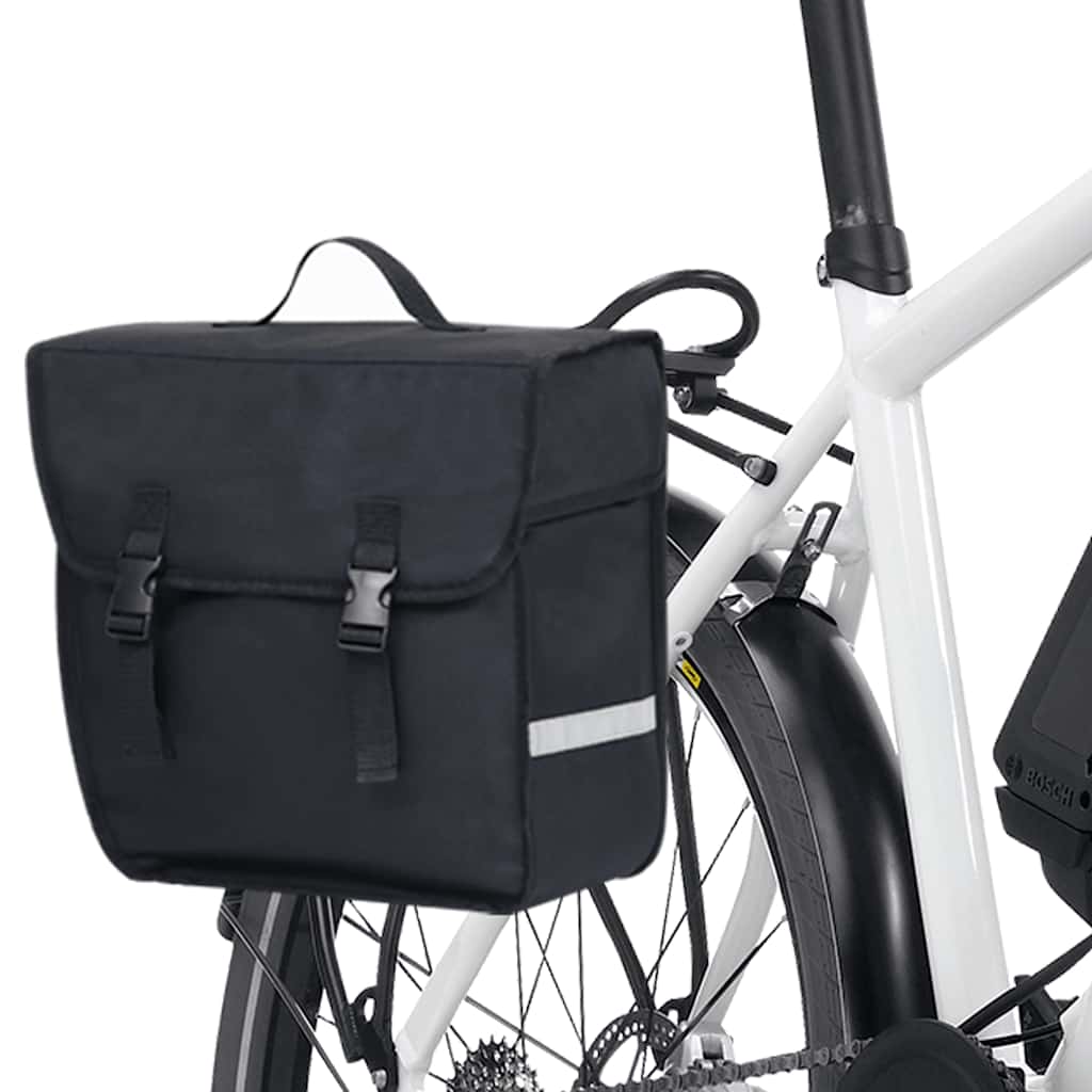 Borsa Singola Bicicletta Impermeabile per Portapacchi 21 L Nero | homemem39