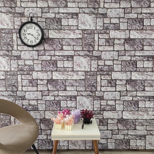Pannelli Murali 3D con Design Mattoni Grigio Chiaro 10 pz EPS