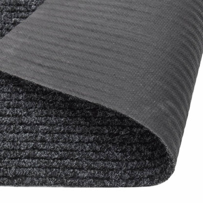 Tappeto Corsia Acchiappa Polvere 100x100 cm Antracite - homemem39