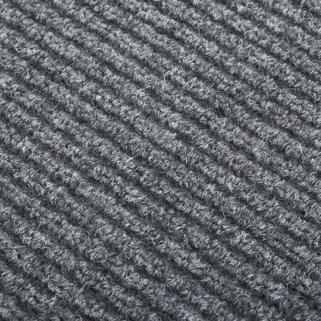 Tappeto Corsia Acchiappa Polvere 100x250 cm Grigio - homemem39