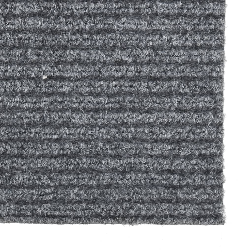 Tappeto Corsia Acchiappa Polvere 100x250 cm Grigio - homemem39