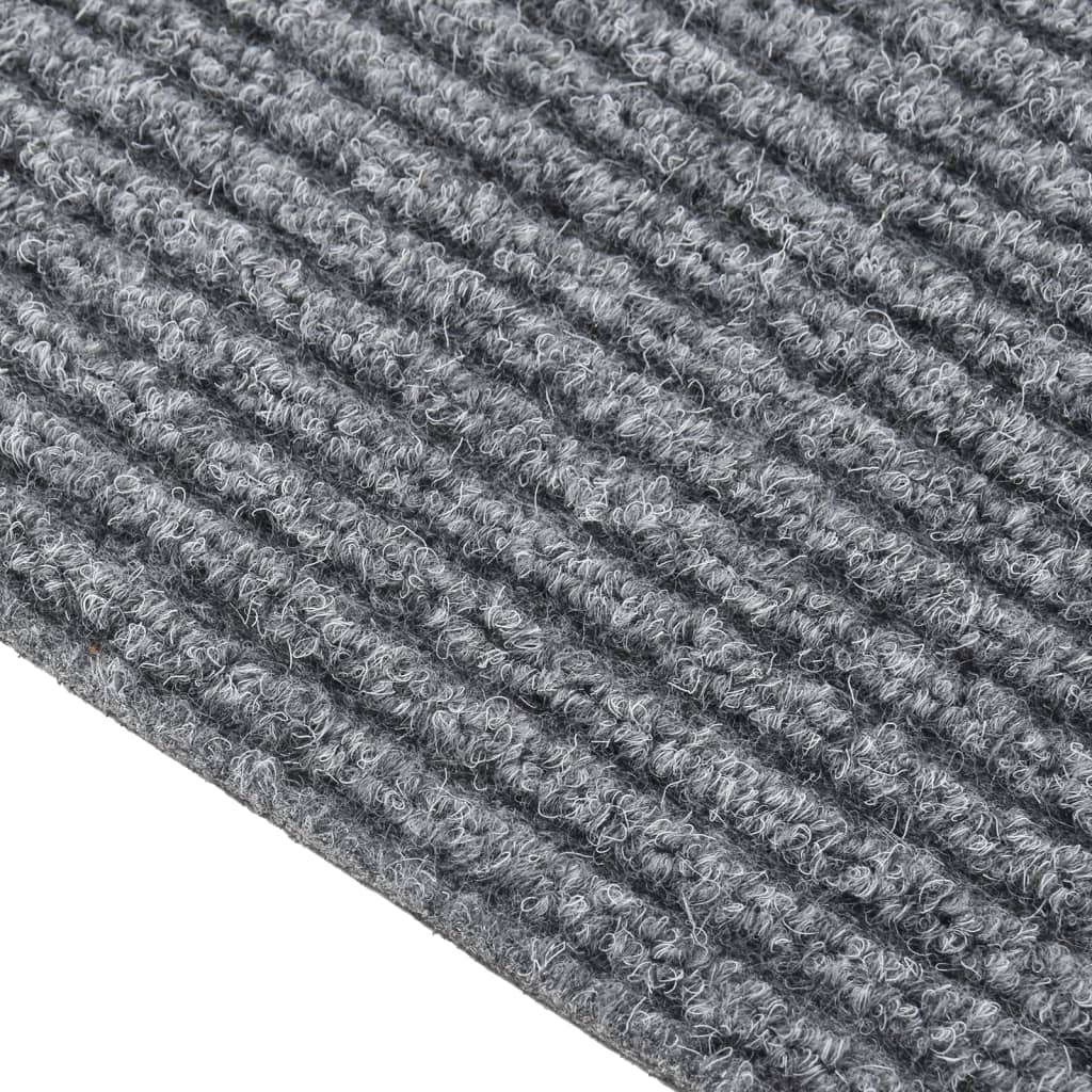 Tappeto Corsia Acchiappa Polvere 100x250 cm Grigio - homemem39