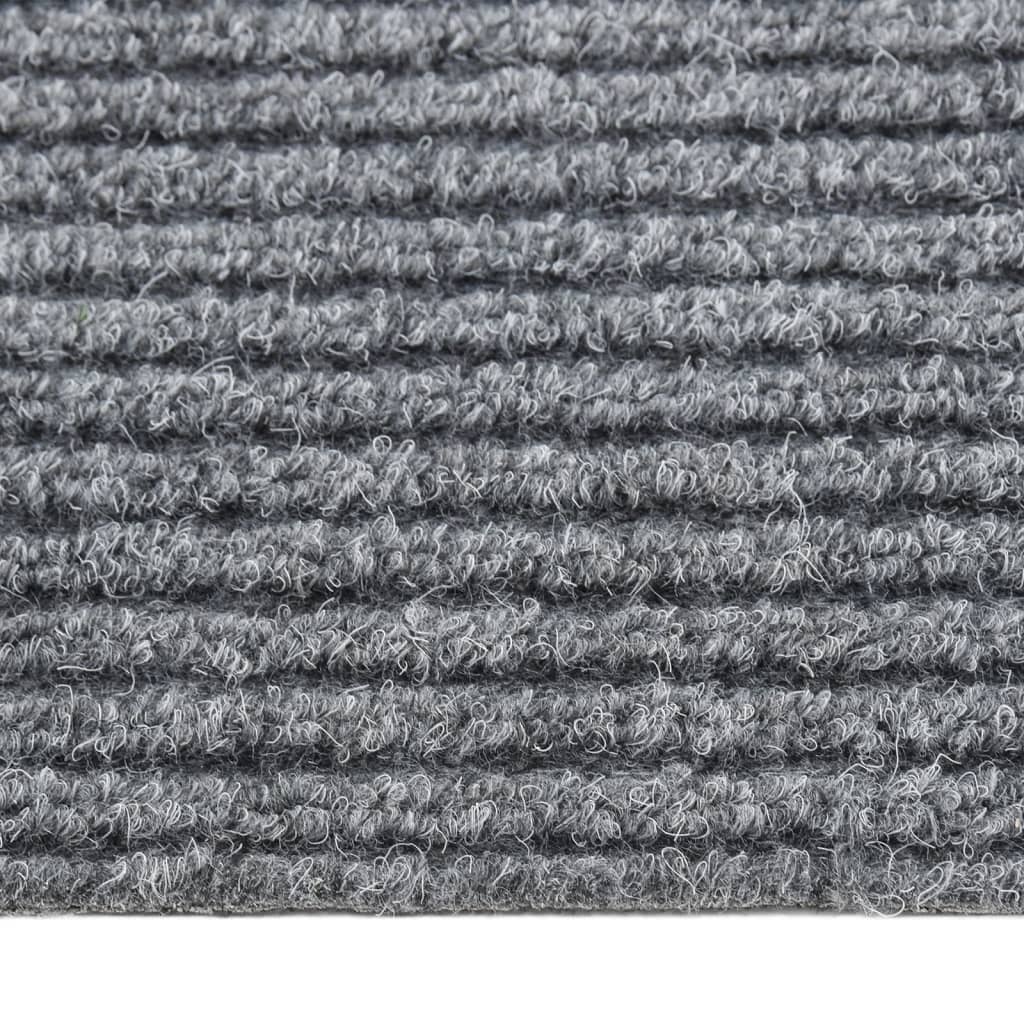 Tappeto Corsia Acchiappa Polvere 100x400 cm Grigio - homemem39