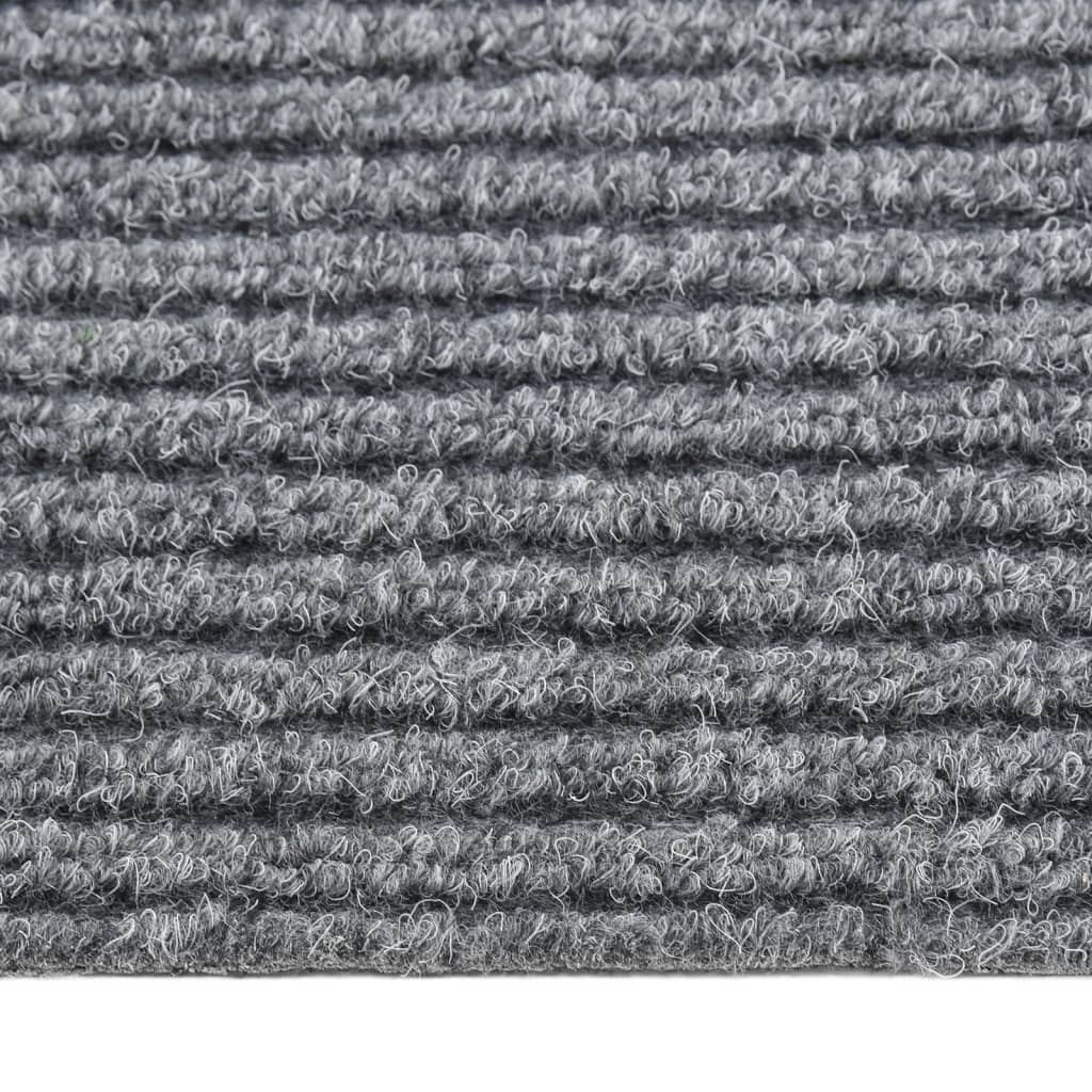 Tappeto Corsia Acchiappa Polvere 100x450 cm Grigio - homemem39