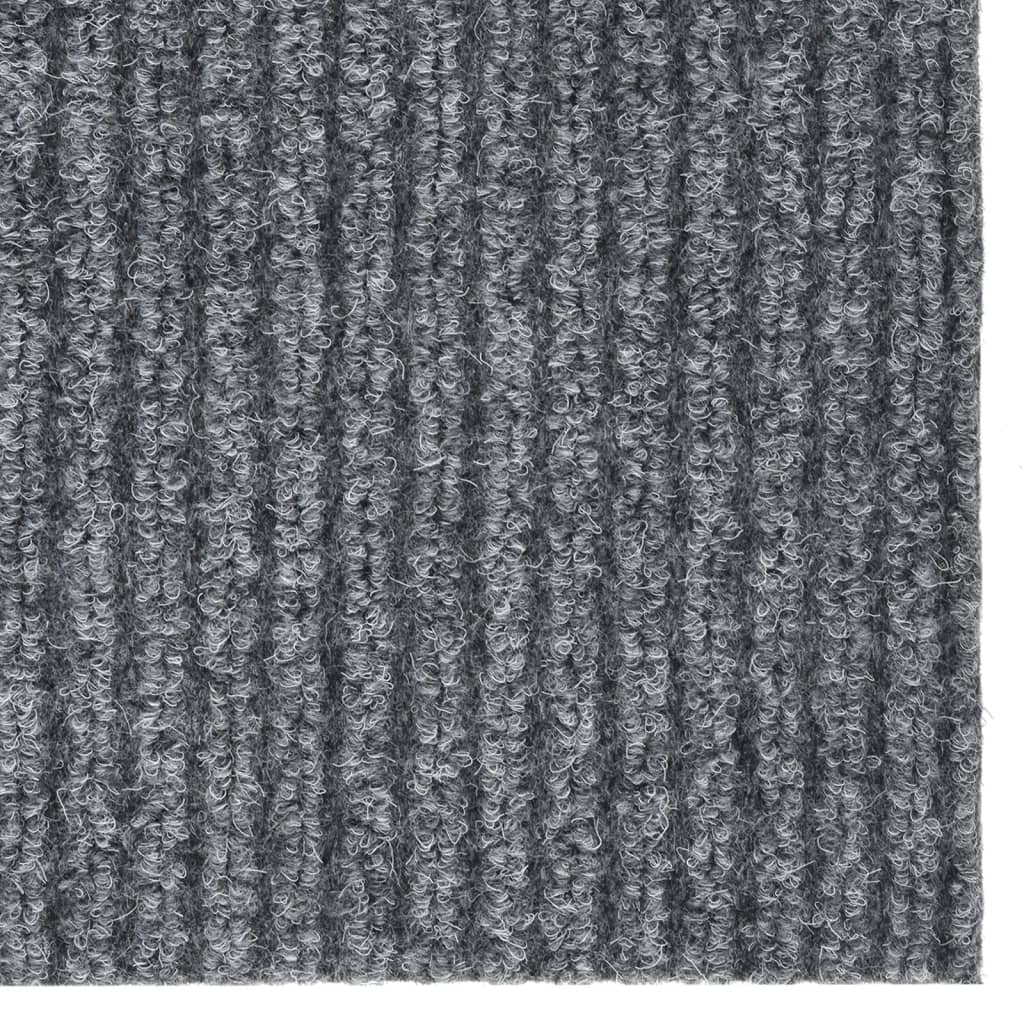 Tappeto Corsia Acchiappa Polvere 100x500 cm Grigio