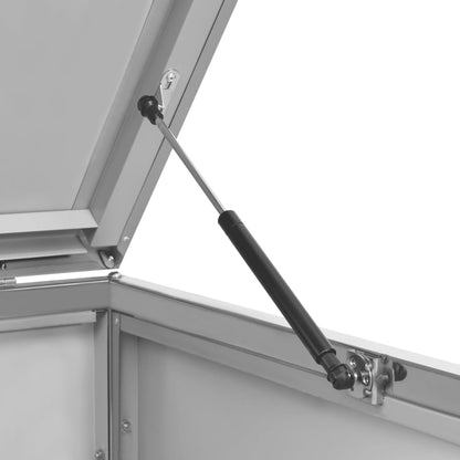 Copribidone per Spazzatura Singolo 69x77,5x112,5cm Acciaio Inox | homemem39