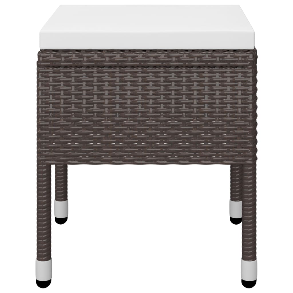 Set Mobili da Pranzo per Giardino 5 pz Marrone - homemem39