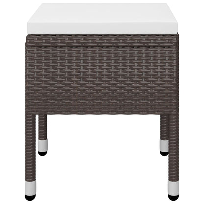 Set Mobili da Pranzo per Giardino 5 pz Marrone - homemem39