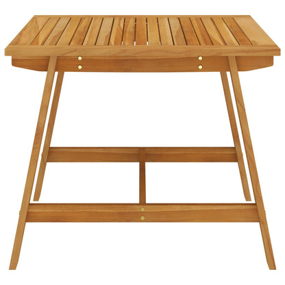 Set Mobili da Pranzo per Giardino 5 pz Grigio - homemem39