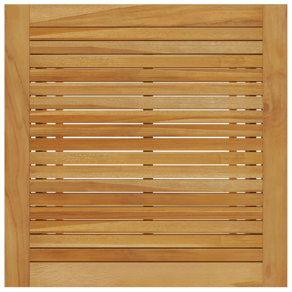 Set Mobili da Pranzo per Giardino 3 pz Marrone | homemem39