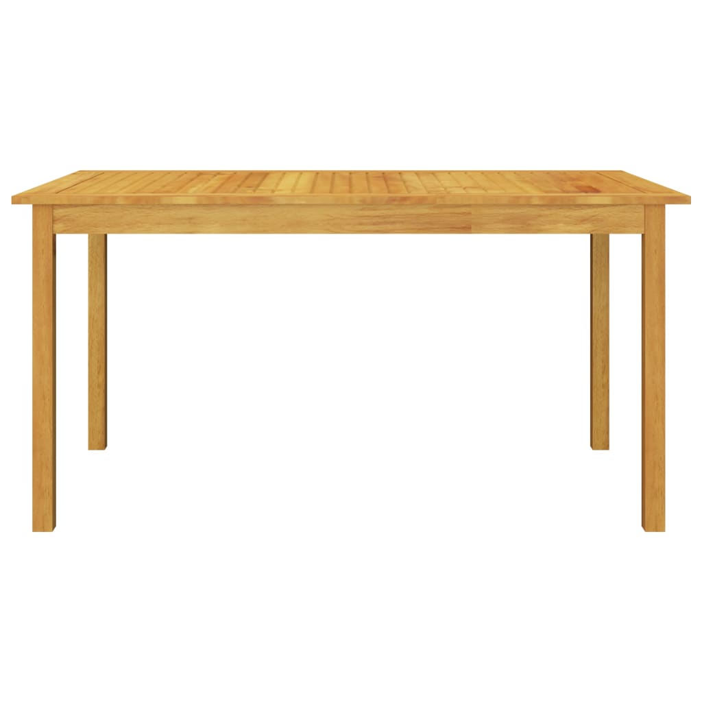 Set Mobili da Pranzo per Giardino 5 pz Beige | homemem39