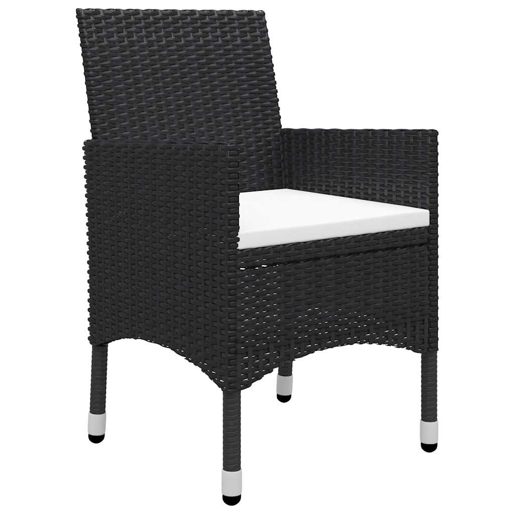 Set da Pranzo da Giardino 9 pz Nero | homemem39