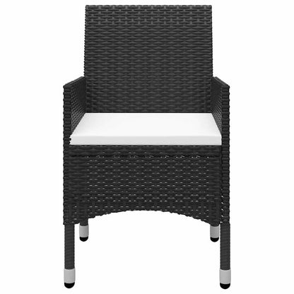 Set da Pranzo da Giardino 9 pz Nero | homemem39