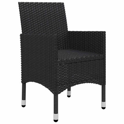 Set da Pranzo da Giardino 9 pz Nero | homemem39