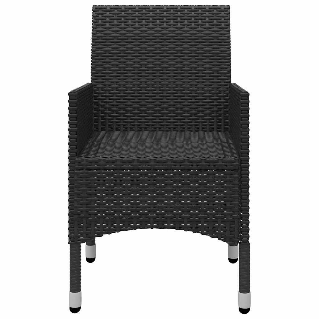 Set da Pranzo da Giardino 9 pz Nero | homemem39