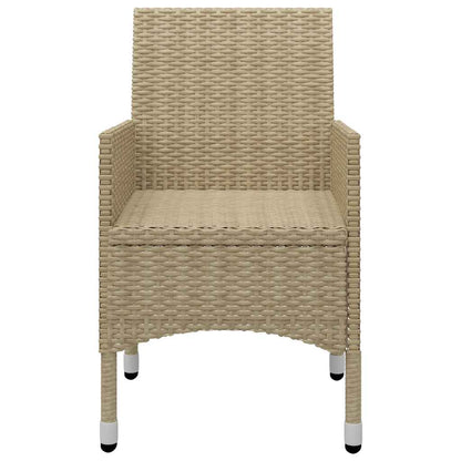 Set da Pranzo da Giardino 9 pz Beige | homemem39