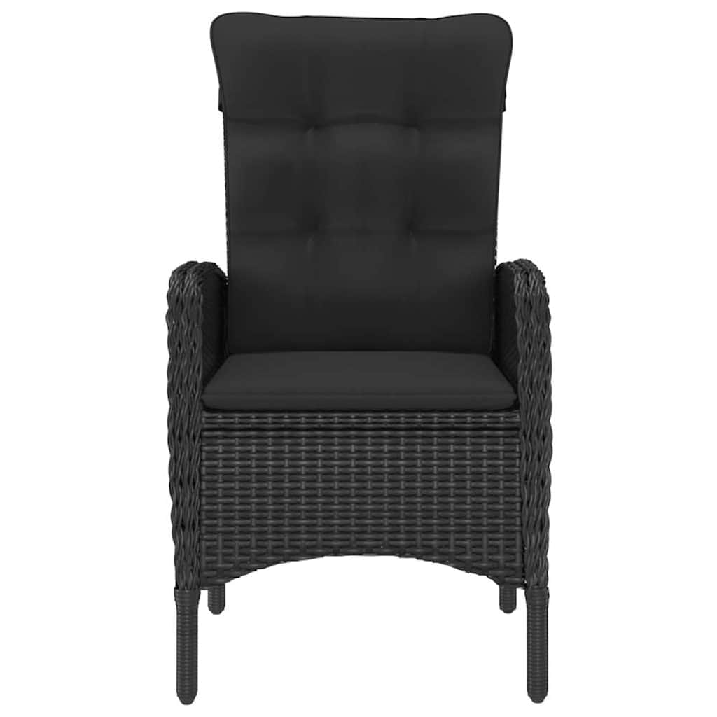 Set da Pranzo da Giardino 7 pz Nero | homemem39
