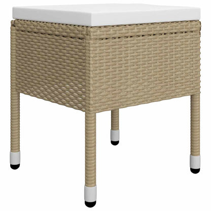 Set Mobili da Pranzo per Giardino 11 pz Beige | homemem39
