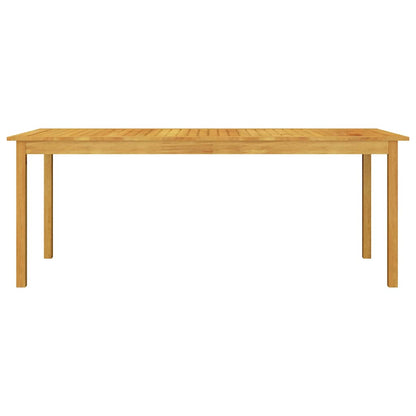 Set Mobili da Pranzo per Giardino 7 pz Nero | homemem39