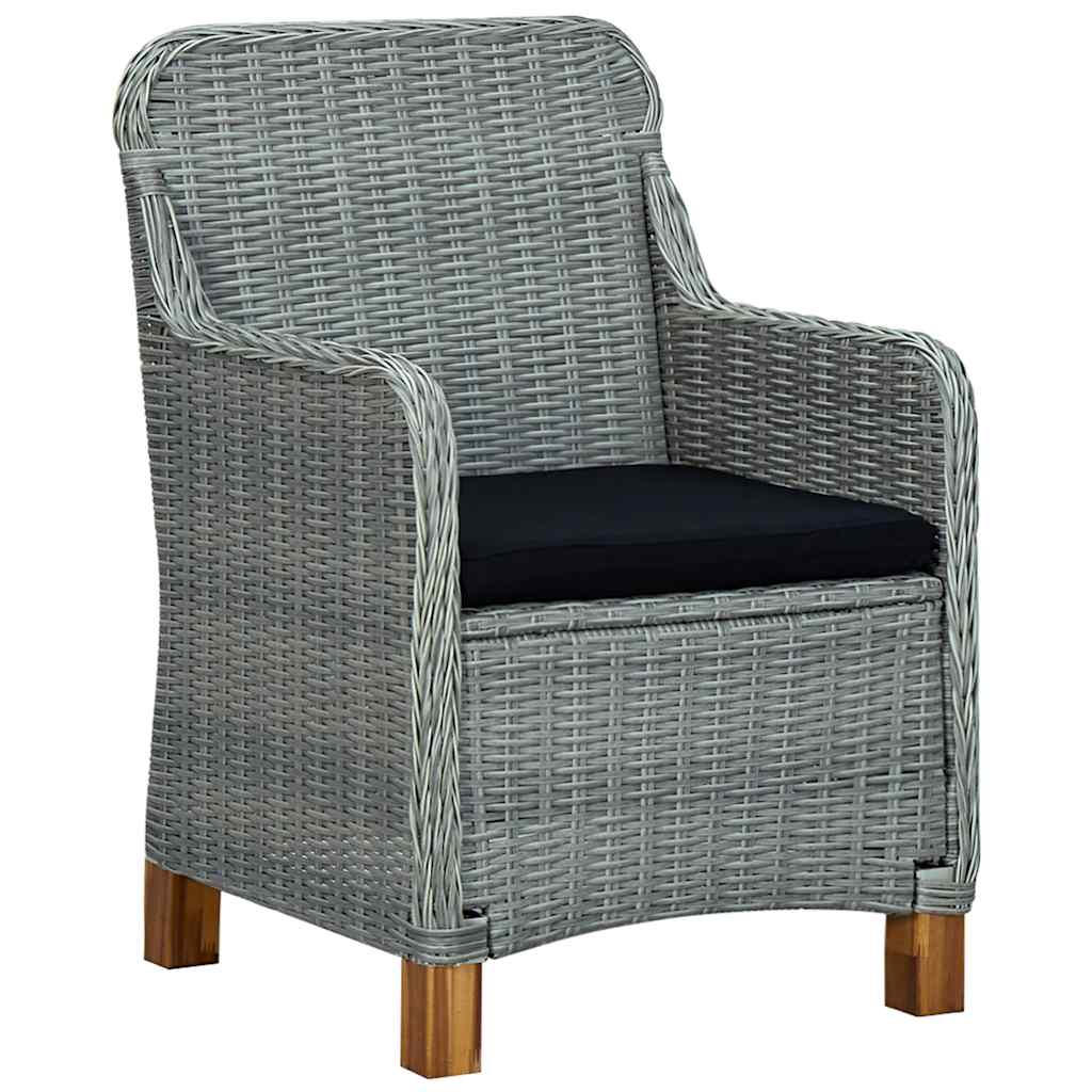 Set da Pranzo da Giardino 9 pz Grigio Chiaro | homemem39
