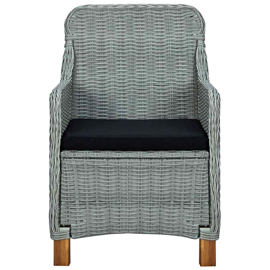 Set da Pranzo da Giardino 9 pz Grigio Chiaro | homemem39