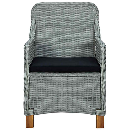 Set da Pranzo da Giardino 9 pz Grigio Chiaro | homemem39