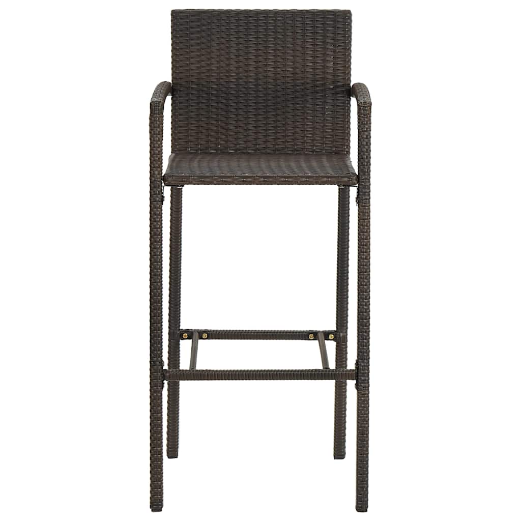 Set Bar da Giardino 5 pz Marrone