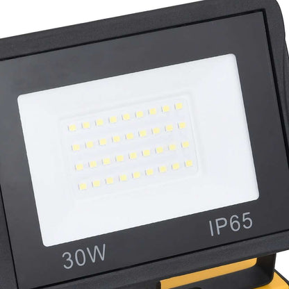 Faretto a LED con Maniglia 2x30 W Bianco Freddo - homemem39