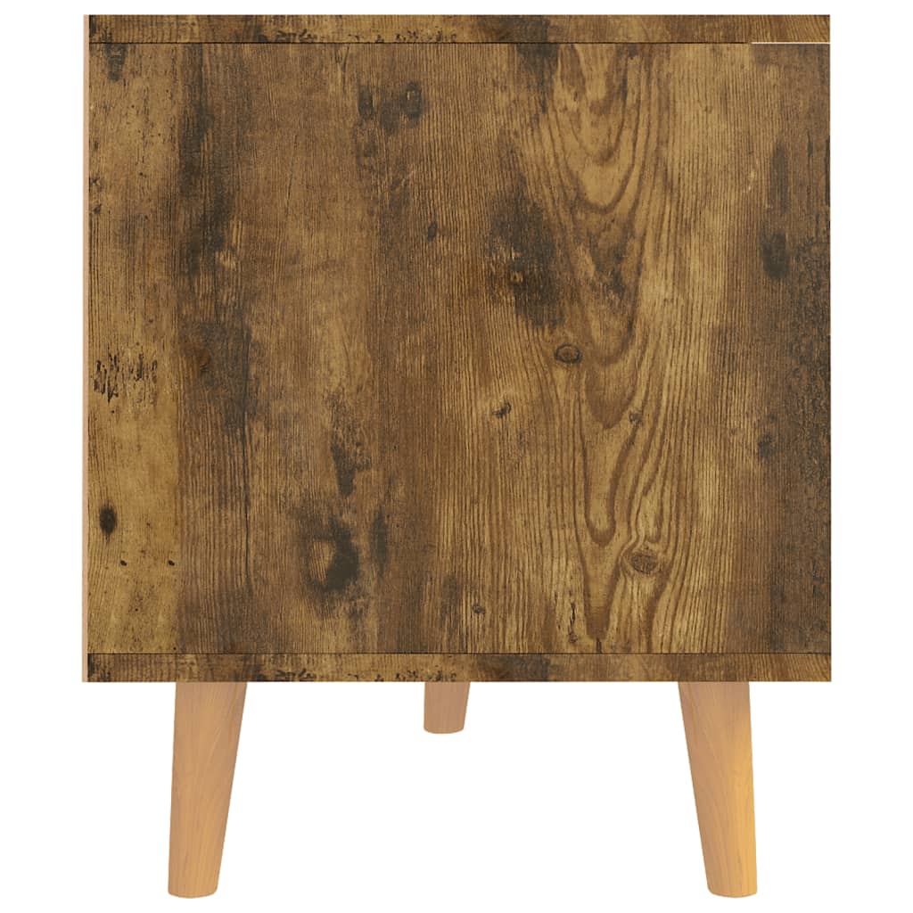 Mobile Porta TV Rovere Fumo 90x40x48,5 cm Legno Multistrato - homemem39