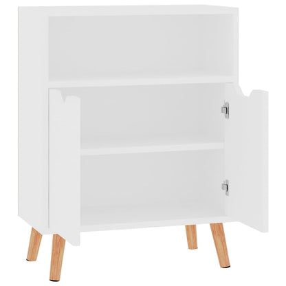 Credenza Bianca 60x30x72 cm in Legno Multistrato | homemem39