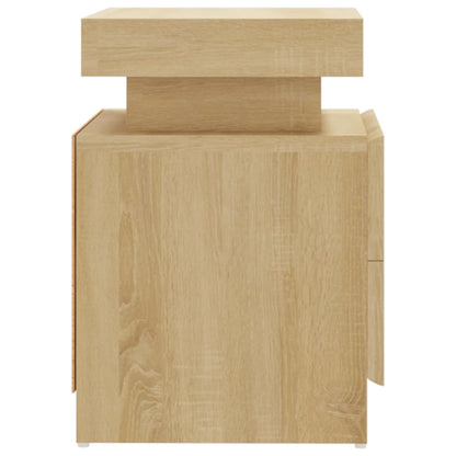 Comodino Rovere Sonoma 45x35x52 cm in Legno Multistrato - homemem39