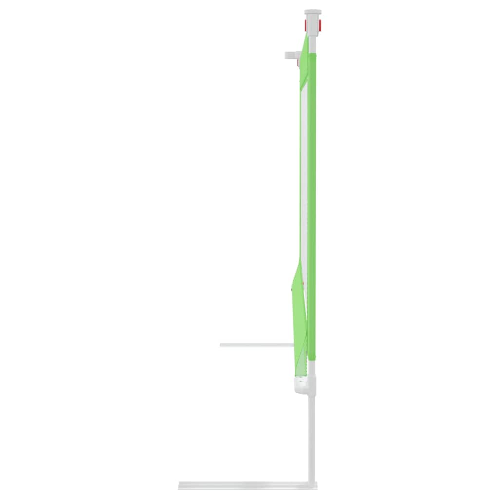 Sponda Letto di Sicurezza per Bambini Verde 90x25 cm in Tessuto | homemem39