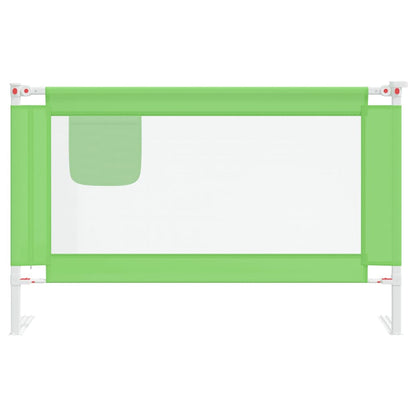 Sponda Letto di Sicurezza per Bambini Verde 120x25cm in Tessuto | homemem39