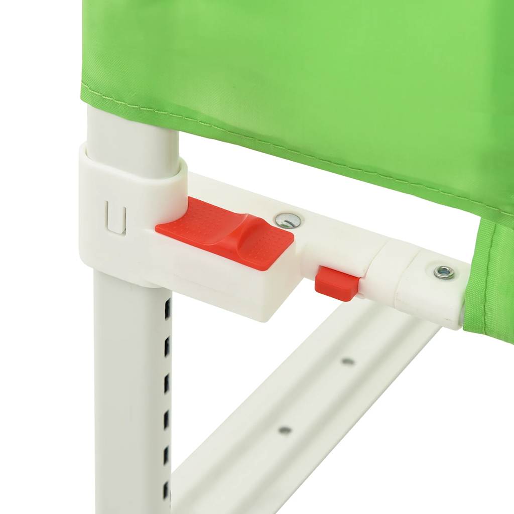 Sponda Letto di Sicurezza per Bambini Verde 180x25cm in Tessuto - homemem39