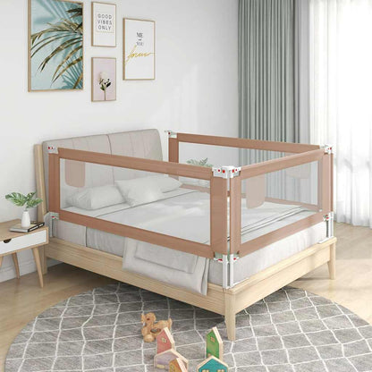 Sponda Letto di Sicurezza per Bambini Talpa 100x25cm in Tessuto - homemem39